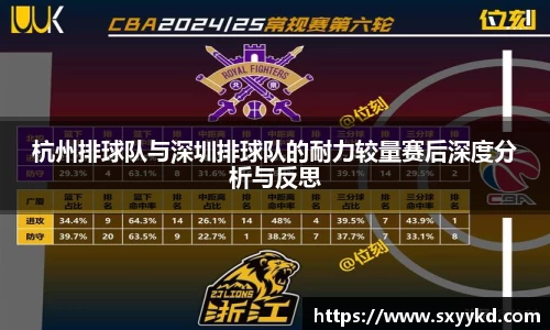 杭州排球队与深圳排球队的耐力较量赛后深度分析与反思