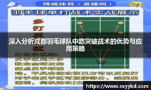 深入分析成都羽毛球队中路突破战术的优势与应用策略
