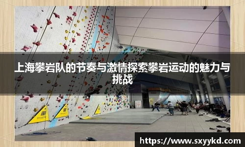 上海攀岩队的节奏与激情探索攀岩运动的魅力与挑战